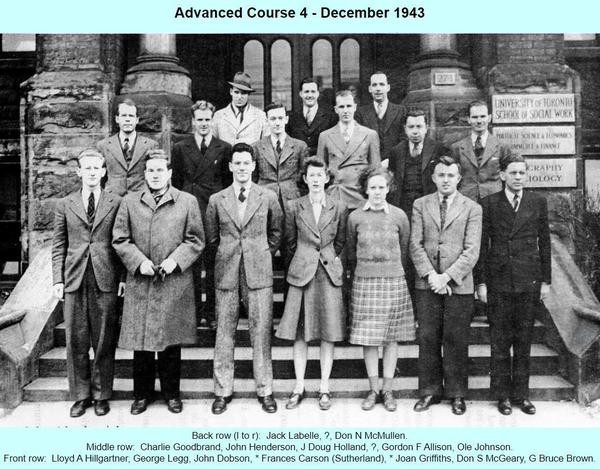 Advanced Course 4, December 1943